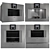 Gaggenau Series 400 Kitchen Set 3D model small image 2