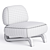 Elegant VAO Chair by Paolo Castelli 3D model small image 2