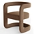 Alton Dining Chair by RH 3D model small image 5
