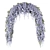 Elegant Wedding Arch Decor Piece 3D model small image 1