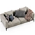 Modern Flexform Romeo 2-Seater Sofa 3D model small image 4