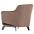 Modern Poliform Kaori Armchair Collection 3D model small image 3