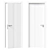 TREND TR14V Bianco Interior Door 3D model small image 2