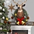 Festive Christmas Tree Fireplace 3D 3D model small image 5