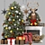 Festive Christmas Tree Fireplace 3D 3D model small image 7