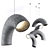 Tayga Design Pendant Light Sheep 3D model small image 1