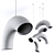 Tayga Design Pendant Light Sheep 3D model small image 2