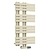 Luxury Towel Rail - CORDIVARI KELLY 3D model small image 2