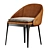 Modern Designer RIO Chair 3D model small image 3