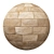 Stone Textured Wall Decor 4096x4096 3D model small image 1