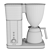 Café Glass Carafe Coffee Maker 3D model small image 7