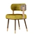 Sleek CRICKET Dining Chair 3D model small image 1