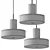 Marble Stone Pendant Lamp 3D model small image 1