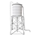 Quadro Water Tower Design Model 3D model small image 3