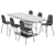 Signal Dining Set 3D model small image 1