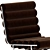 Luxurious Chocolate Faux Mohair Seat 3D model small image 4