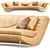 Luxury Toledo Sofa 3D Model 3D model small image 1