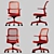 ErgoFlex Midback Mesh Office Chair 3D model small image 5