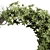 Box Leaf Wreath Set 12 3D model small image 2
