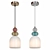 Gillian Modern Pendant Light Set 3D model small image 2