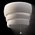 IKEA Grönplym White Wall Sconce 3D model small image 1