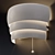 IKEA Grönplym White Wall Sconce 3D model small image 2