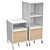 IKEA Bekant Storage Units Pack 3D model small image 2