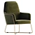 Contemporary Jamie Lounge Chair 3D model small image 4