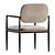 Minotti Yoko Chair: Modern Elegance 3D model small image 4