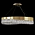 Sleek Mobius Chandelier for V-Ray 3D model small image 1