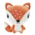 Cozy Orange Fox Soft Toy 3D model small image 1