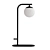 Modern LED Metal Table Lamp 3D model small image 1