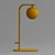 Modern LED Metal Table Lamp 3D model small image 3