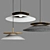 Italian Metal Asia LED Pendant 3D model small image 3