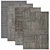 Modern Carpets Set for 3D 3D model small image 1