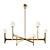 Elegant South Hill Home Chandelier 3D model small image 2