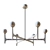 Elegant South Hill Home Chandelier 3D model small image 4