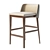 Modern DOMKAPA LOUISE Bar Stool 3D model small image 4