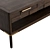 Textures Coffee Table with Drawers 3D model small image 4