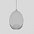Glass Droplet Pendant Light 3D model small image 3