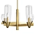 Modern Houston 5-Lamp Fixture 3D model small image 1
