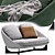 Elegant Minotti Lido Sofa 3D model small image 5