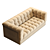 Luxury Chiltern Velvet 3D Sofa 3D model small image 2