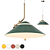 Conical Brass Pendant LED Light 3D model small image 1