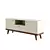 Scandinavian TV Stand Alba Beige 3D model small image 3
