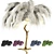 Luxury Ostrich Feather Lamp 3D model small image 4