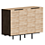 Modern Rogel Sideboard, Sleek Design 3D model small image 1