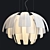 Luxury Plumage Pendant Light 3D model small image 1