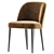 Elegant ODETTE Chair Collection 3D model small image 3