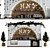 Hotel Bar 3D Model & Decor Items 3D model small image 1